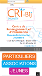 Mobile Screenshot of cribij.fr
